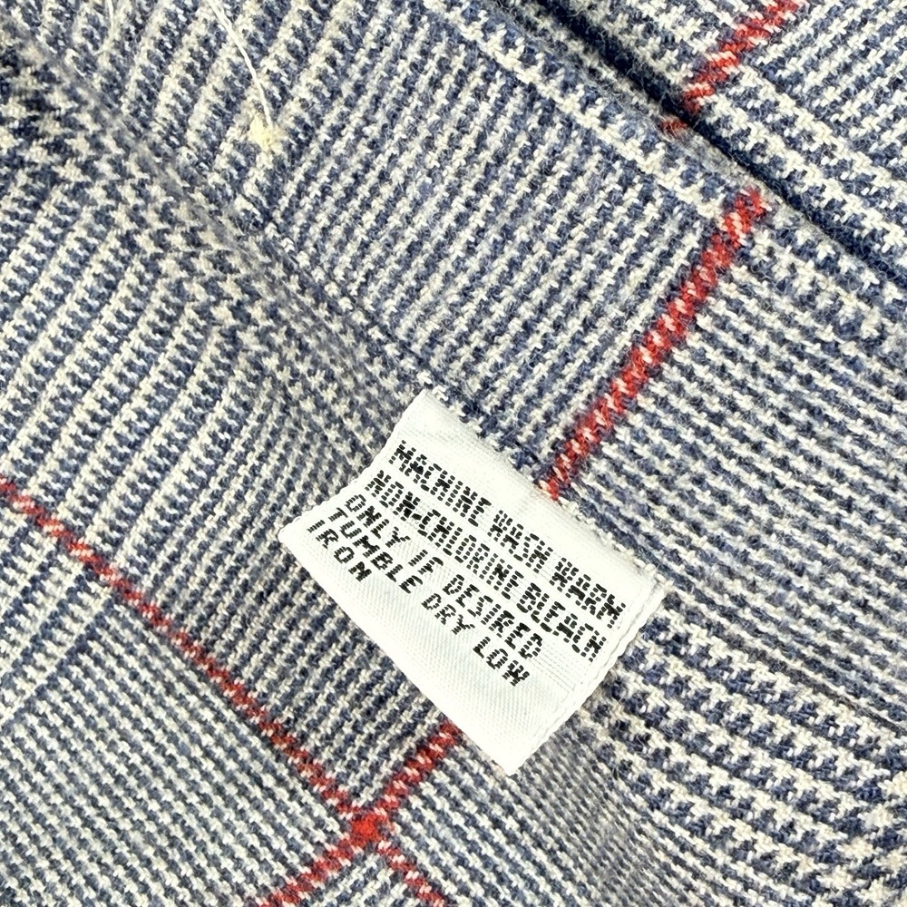 Vintage Christian Dior Monsieur Plaid Shirt Mens L Cotton Button Up USA 90s - Picture 5 of 14